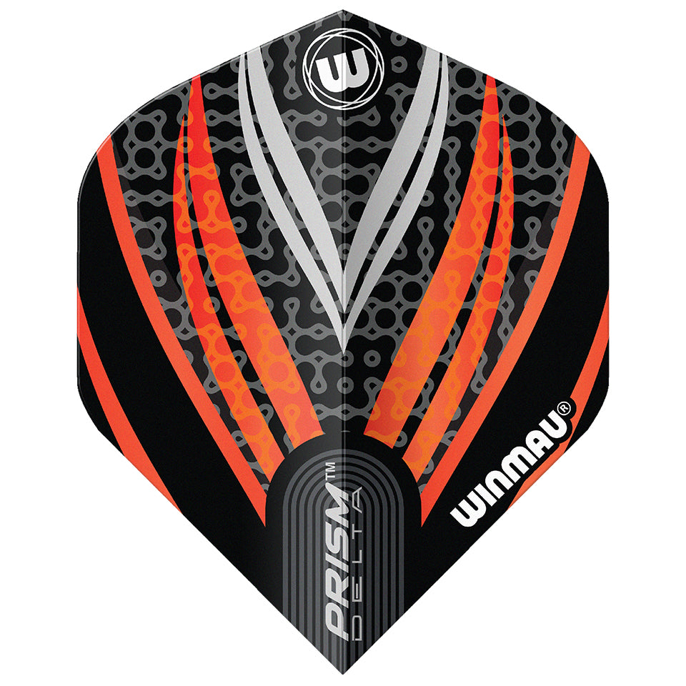 Winmau Prism Delta Dart Flights - Standard Orange