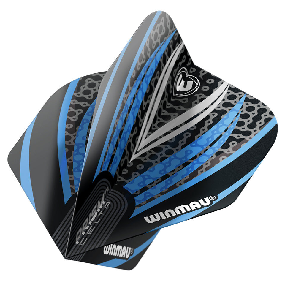 Winmau Prism Delta Dart Flights - Standard Blue