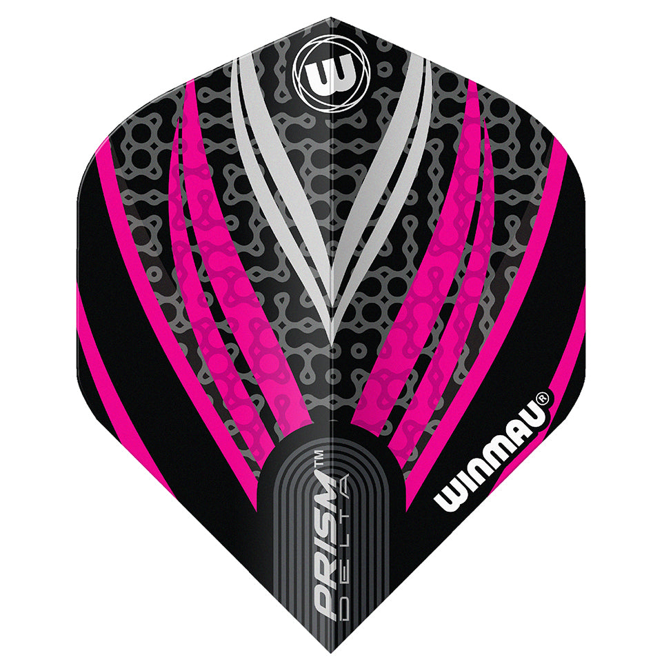 Winmau Prism Delta Dart Flights - Standard Pink