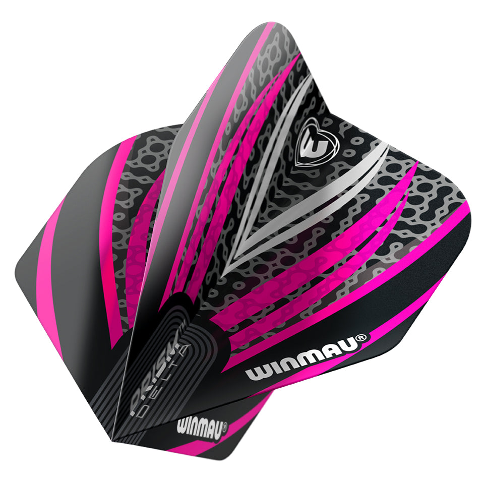 Winmau Prism Delta Dart Flights - Standard Pink