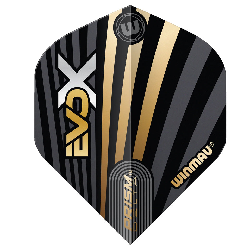 Winmau MvG EvoX Prism Delta Dart Flights - Standard