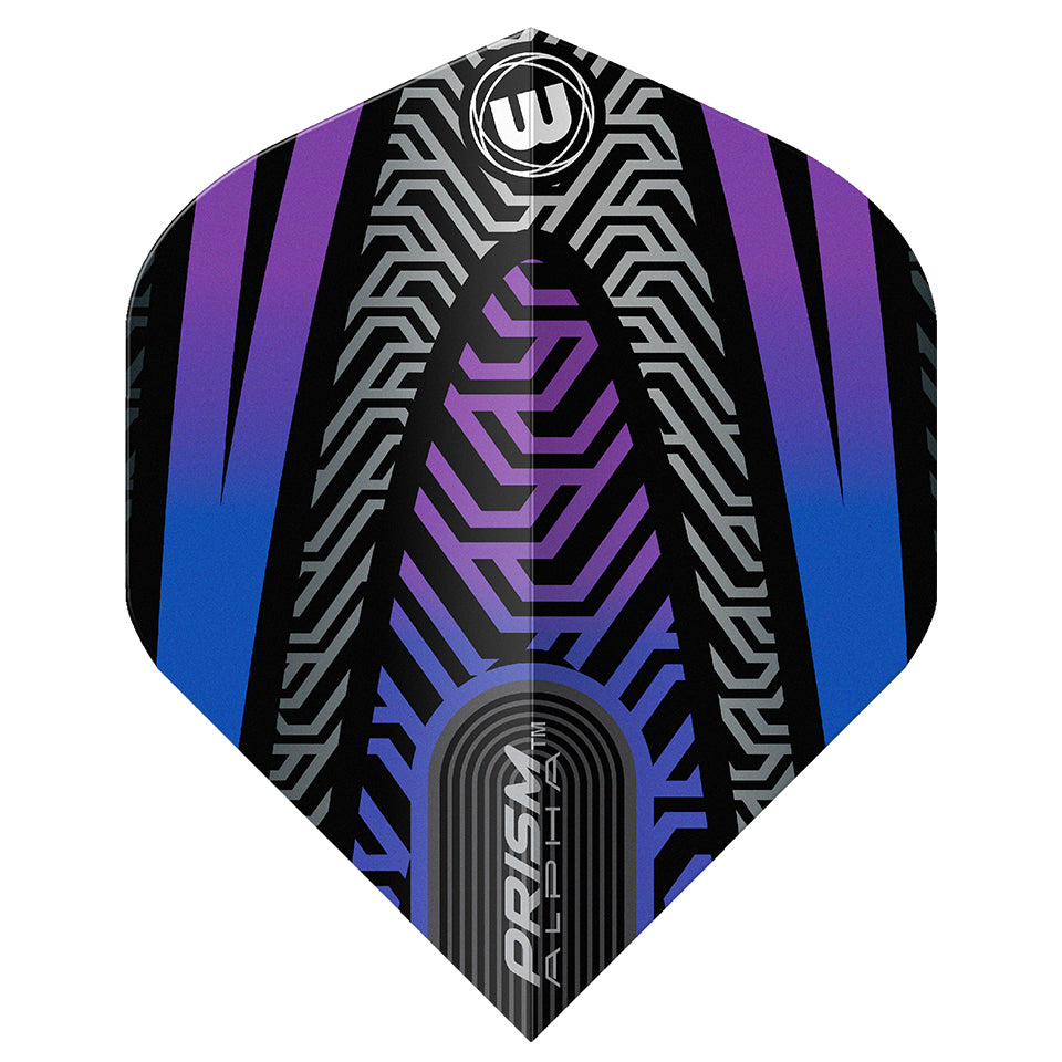 Winmau Prism Alpha Dart Flights - Standard Purple
