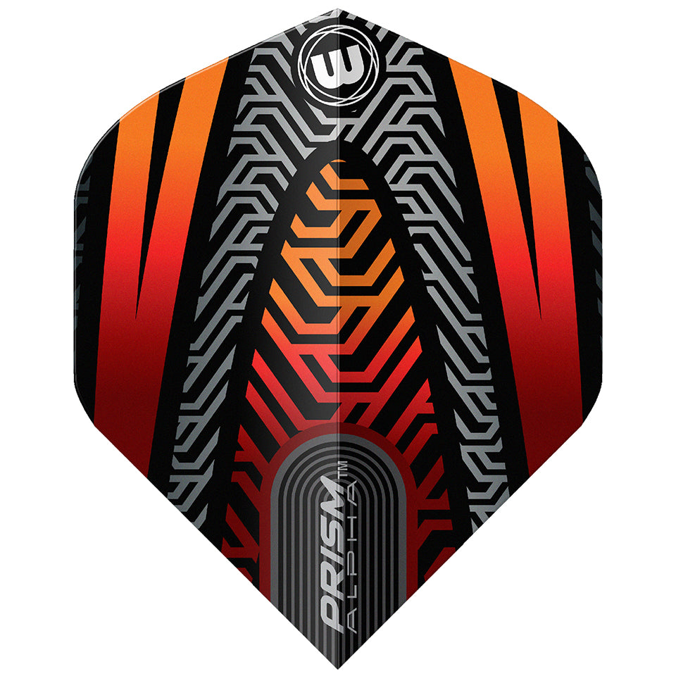 Winmau Prism Alpha Dart Flights - Standard Orange