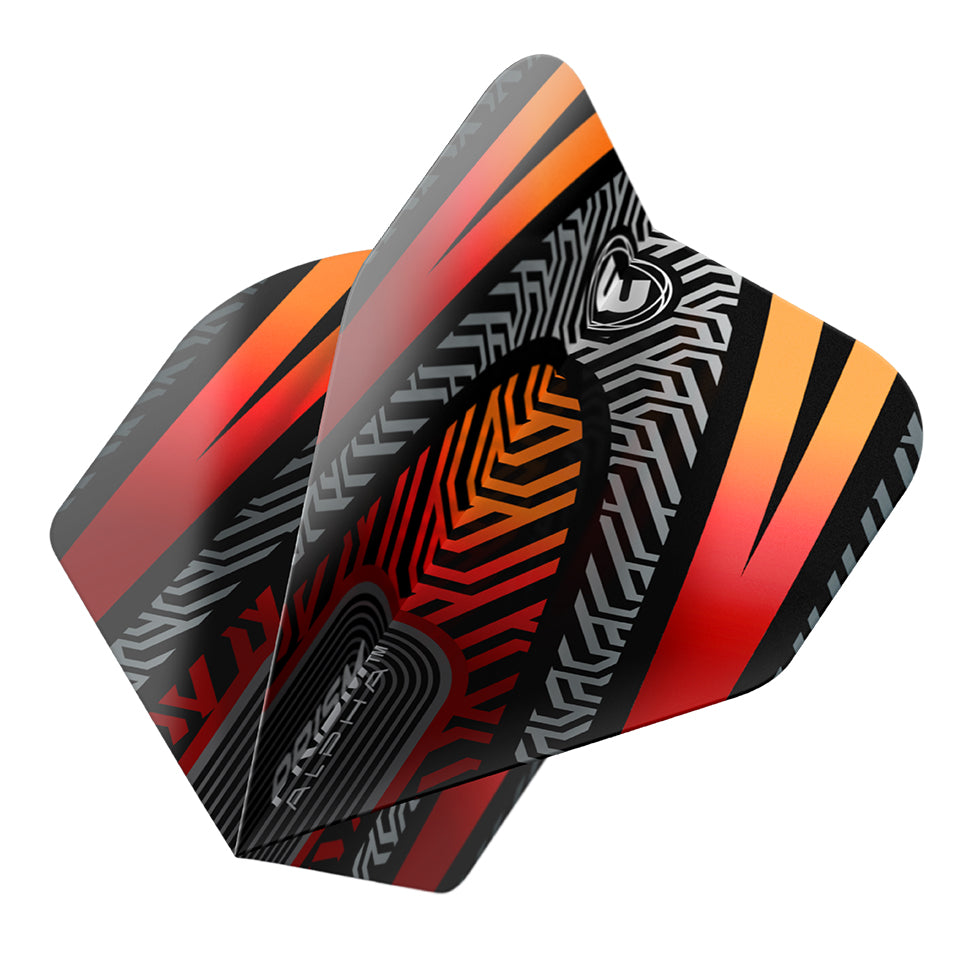 Winmau Prism Alpha Dart Flights - Standard Orange