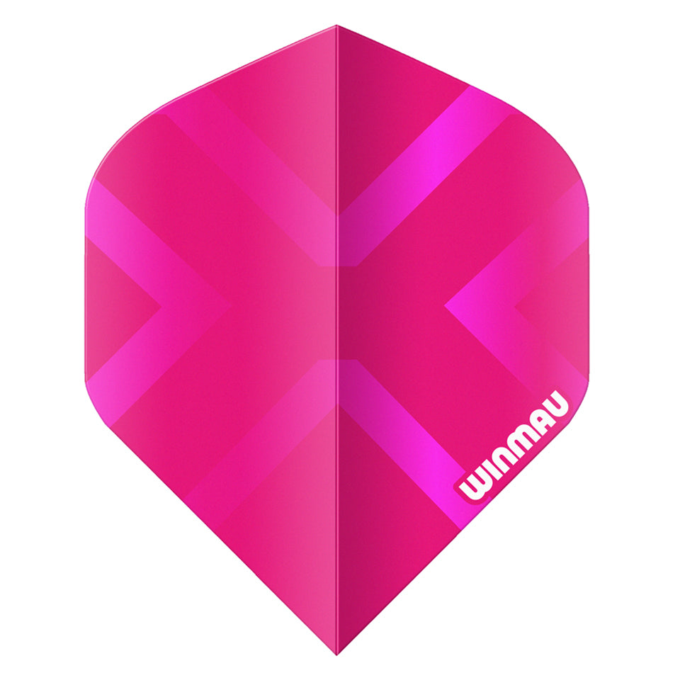 Winmau Prism X Premium Dart Flights - Standard Pink