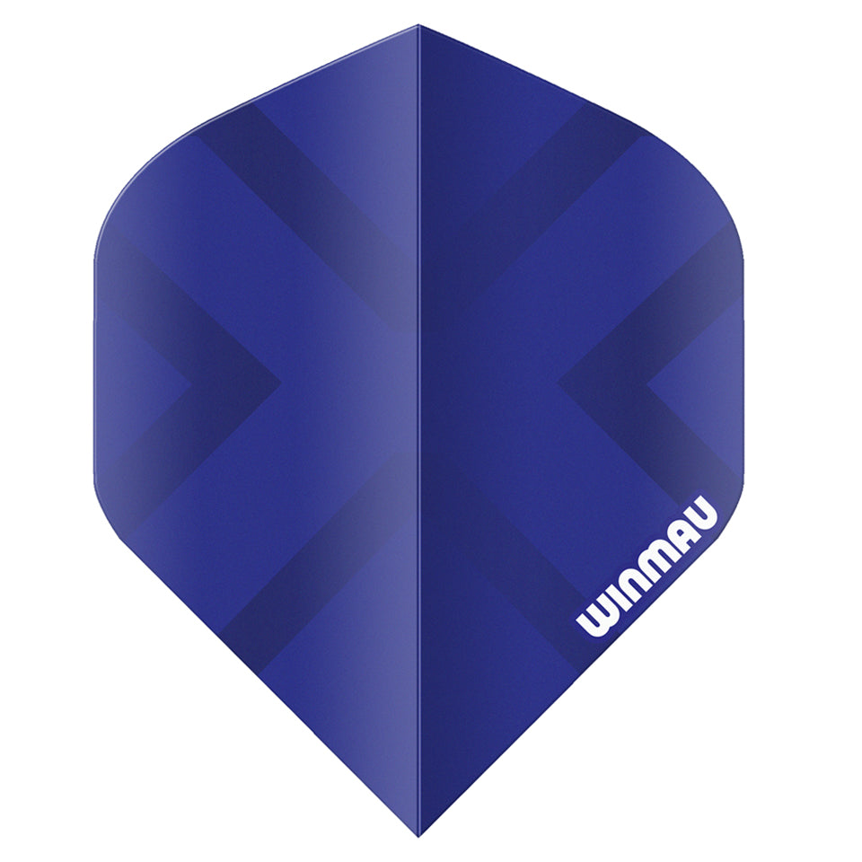 Winmau Prism X Premium Dart Flights - Standard Blue
