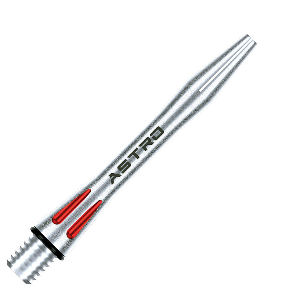 Winmau Astro Aluminum Dart Shafts - Intermediate Red