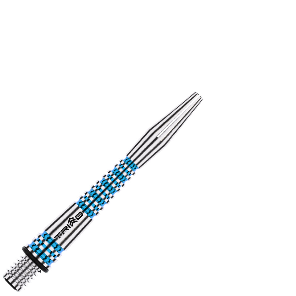 Winmau Triad RX Aluminum Dart Shafts - Short Blue