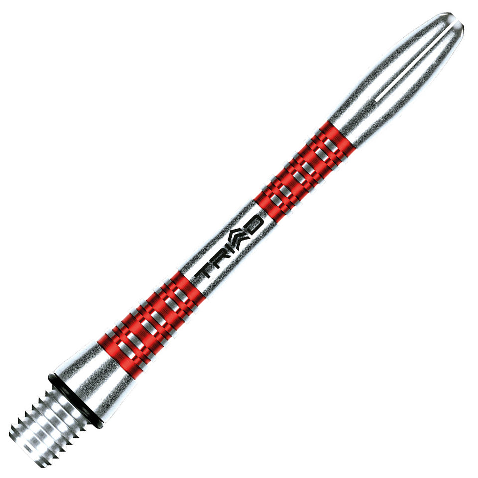 Winmau Triad Aluminum Dart Shafts - Medium Red