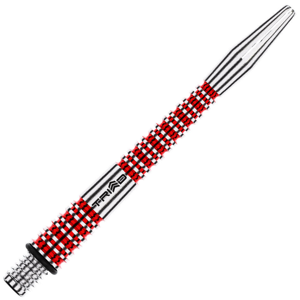 Winmau Triad RX Aluminum Dart Shafts - Medium Red