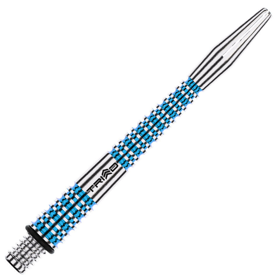 Winmau Triad RX Aluminum Dart Shafts - Medium Blue