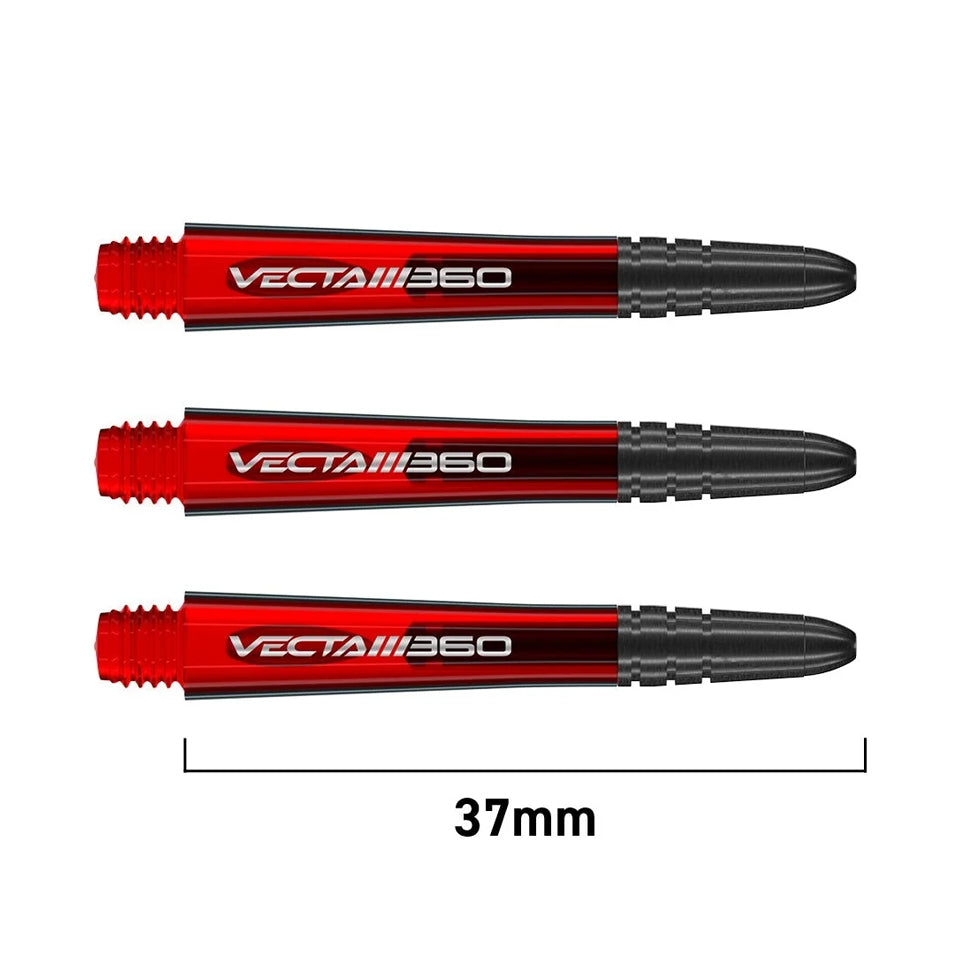 Winmau Vecta Blade360 Dart Shafts - Intermediate Red