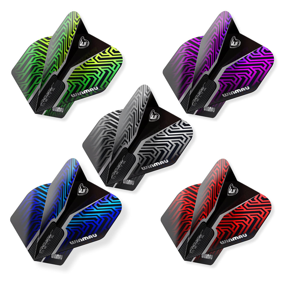 Winmau Prism Delta Dart Flight Collection (5 Sets)