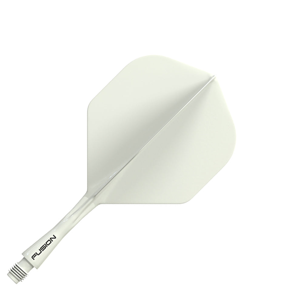 Winmau Fusion Integrated Flight & Shaft System - No2 Short White