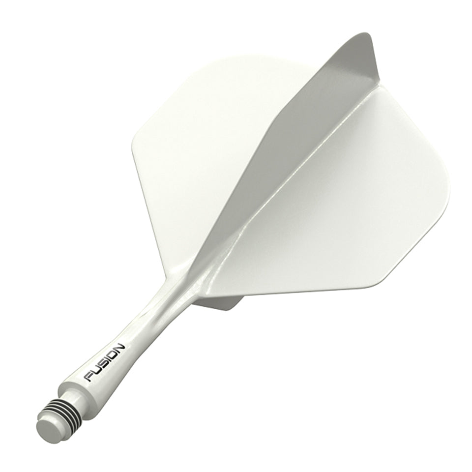 Winmau Fusion Integrated Flight & Shaft System - No2 Short White