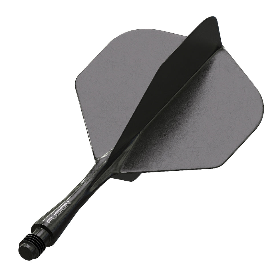 Winmau Fusion Integrated Flight & Shaft System - No2 Intermediate Black