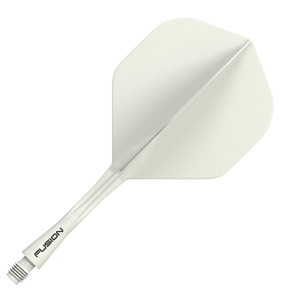 Winmau Fusion Integrated Flight & Shaft System - No2 Intermediate White