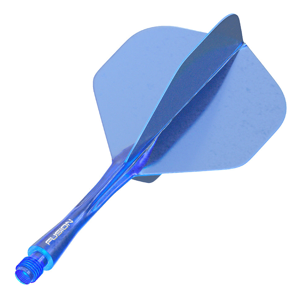 Winmau Fusion Integrated Flight & Shaft System - No2 Intermediate Azure Blue