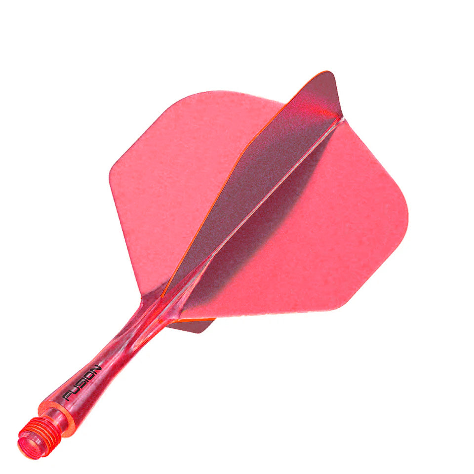 Winmau Fusion Integrated Flight & Shaft System - No2 Intermediate Fluoro Orange