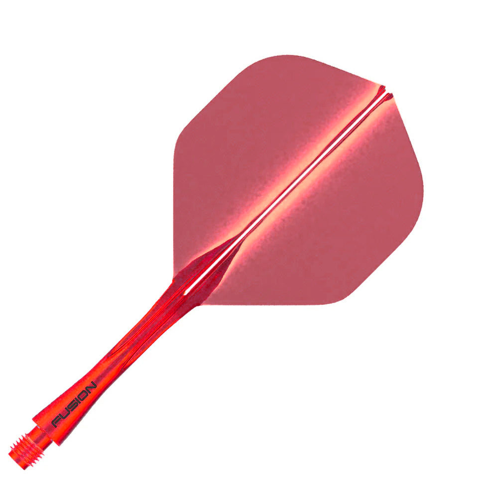 Winmau Fusion Integrated Flight & Shaft System - No2 Intermediate Fluoro Orange