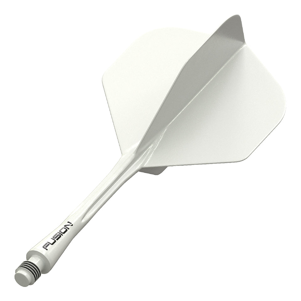 Winmau Fusion Integrated Flight & Shaft System - No2 Medium White