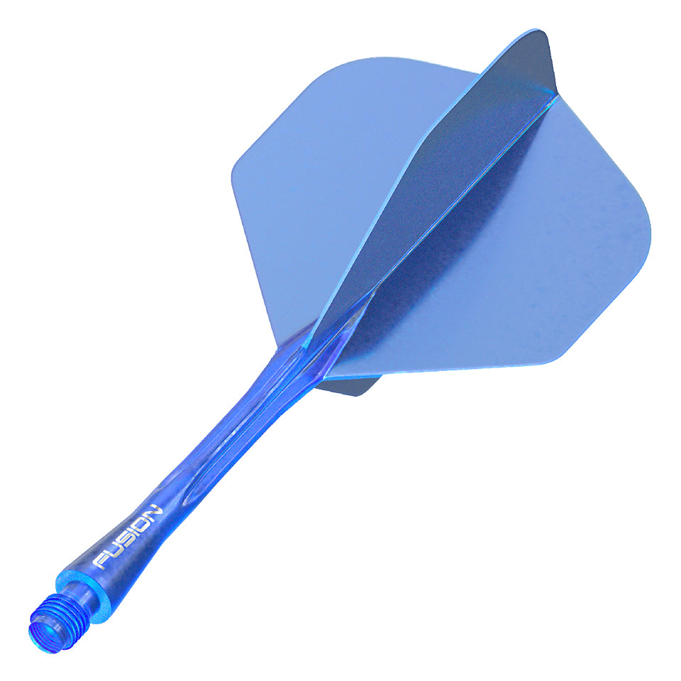 Winmau Fusion Integrated Flight & Shaft System - No2 Medium Azure Blue