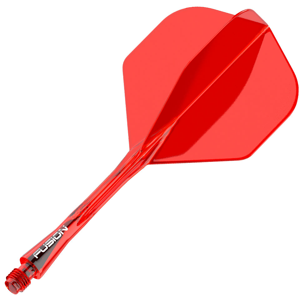 Winmau Fusion Integrated Flight & Shaft System - No2 Medium Red