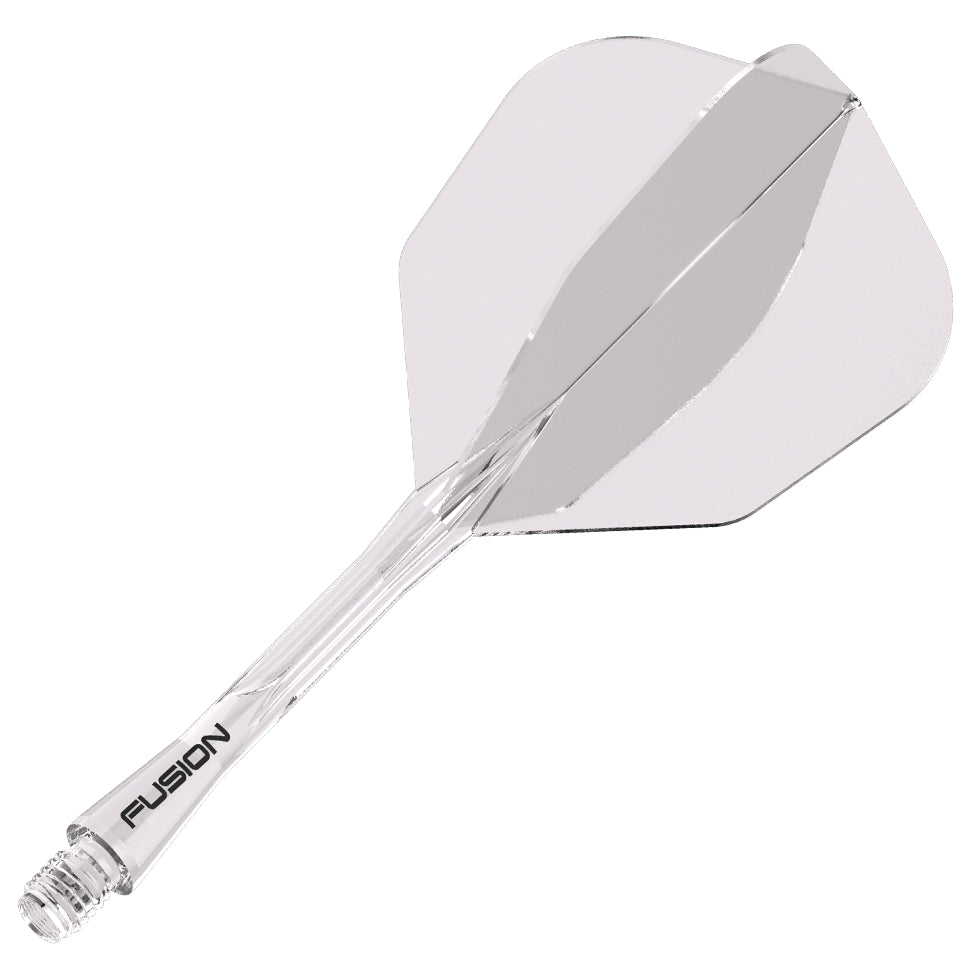 Winmau Fusion Integrated Flight & Shaft System - No6 Medium Clear