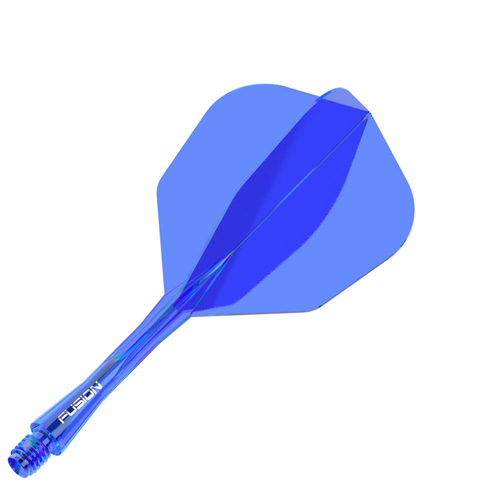 Winmau Fusion Integrated Flight & Shaft System - No6 Intermediate Blue