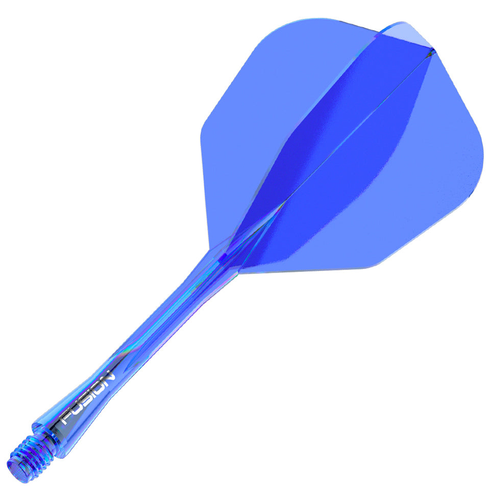 Winmau Fusion Integrated Flight & Shaft System - No6 Medium Blue