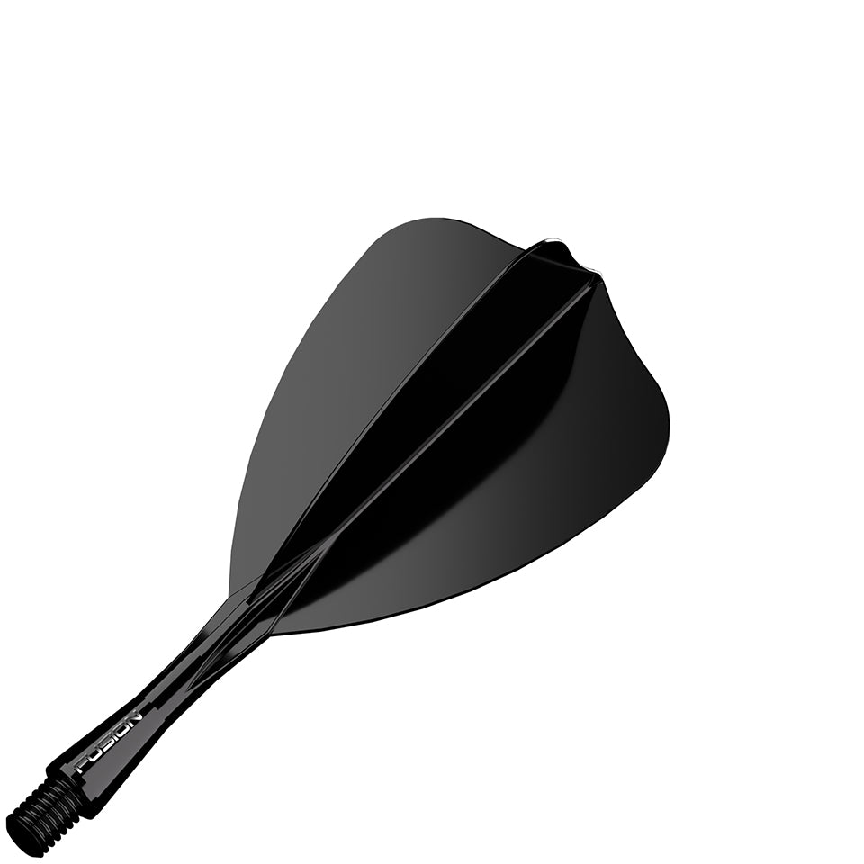 Winmau Fusion Integrated Flight & Shaft System - Arrow Short Black