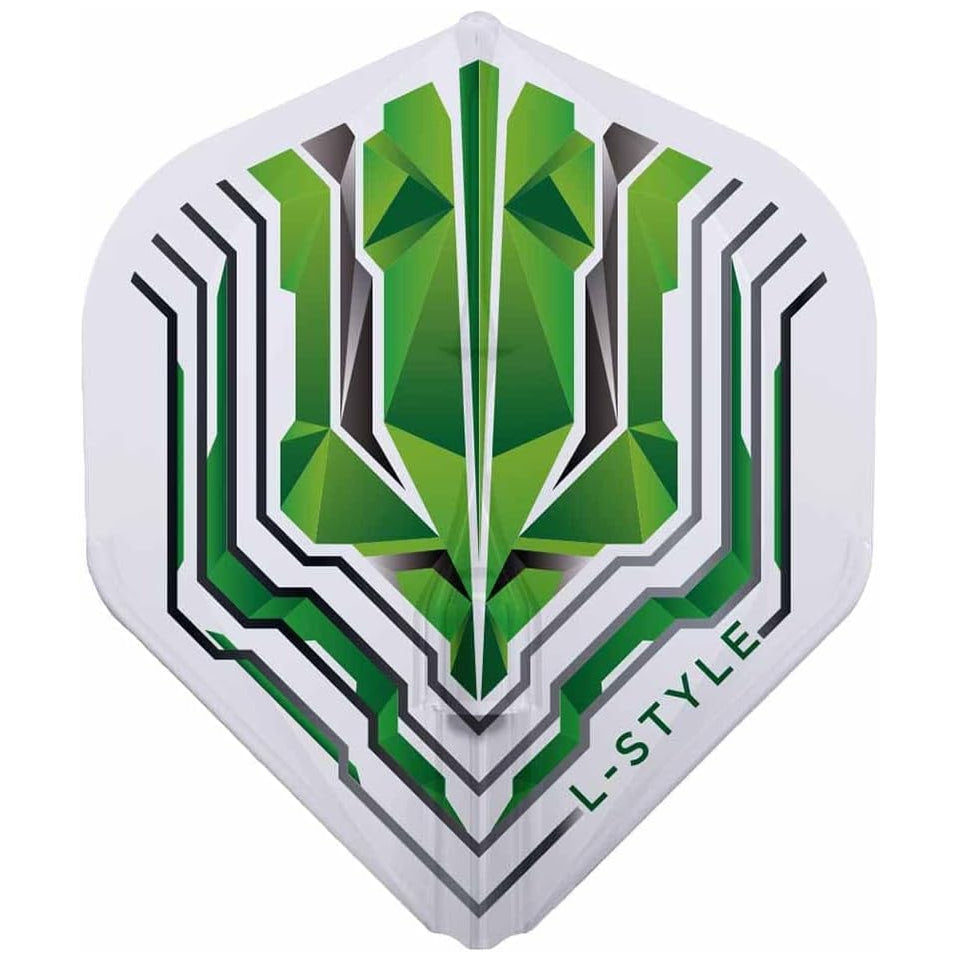 L-Style EZ Origin Series Dart Flights - L1 / Standard Green