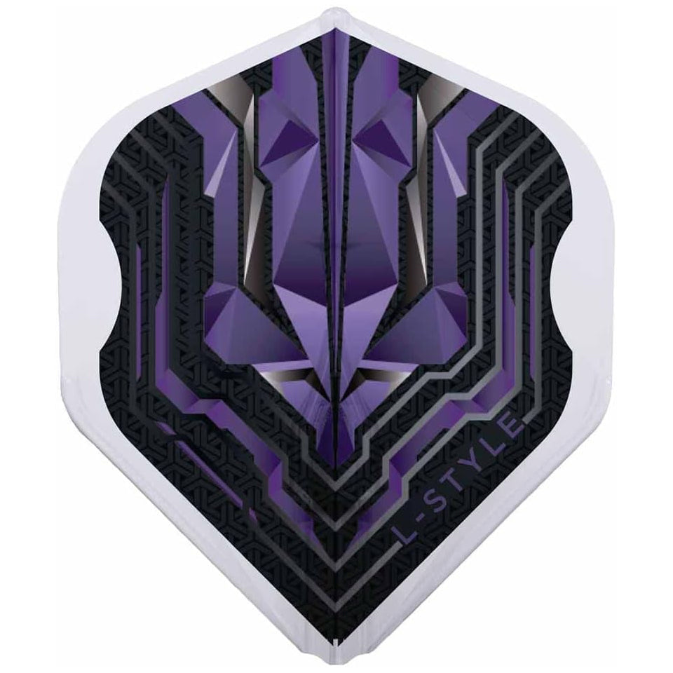 L-Style EZ Origin Series Dart Flights - L1 / Standard Purple