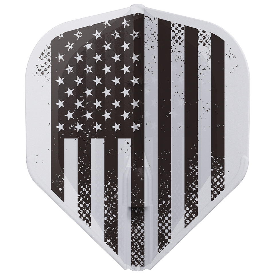L-Style EZ American Flag V4 Dart Flights - L1 / Standard