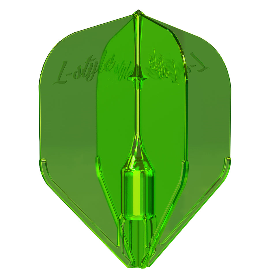 L-Style EZ Fantom Dart Flights - L3 / Shape Green