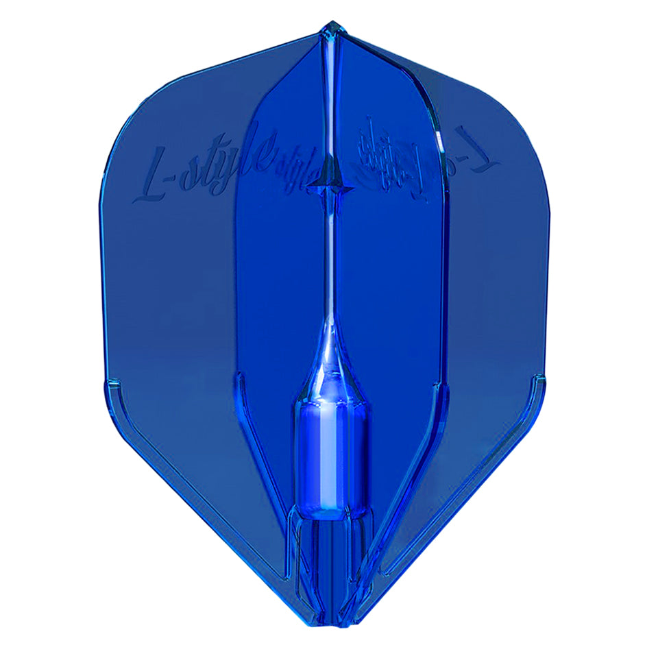 L-Style EZ Fantom Dart Flights - L3 / Shape Blue