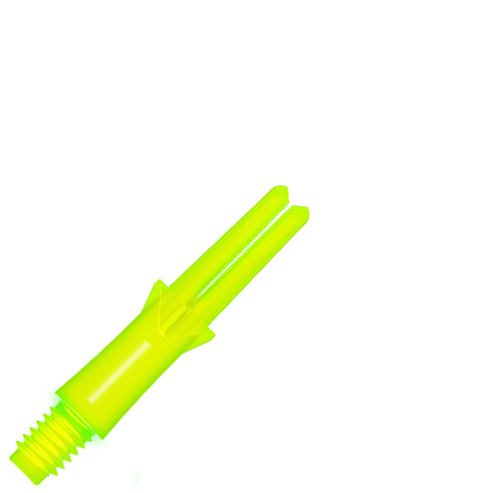 L-Style L-Shaft Locked Dart Shafts - 130 Neon Yellow