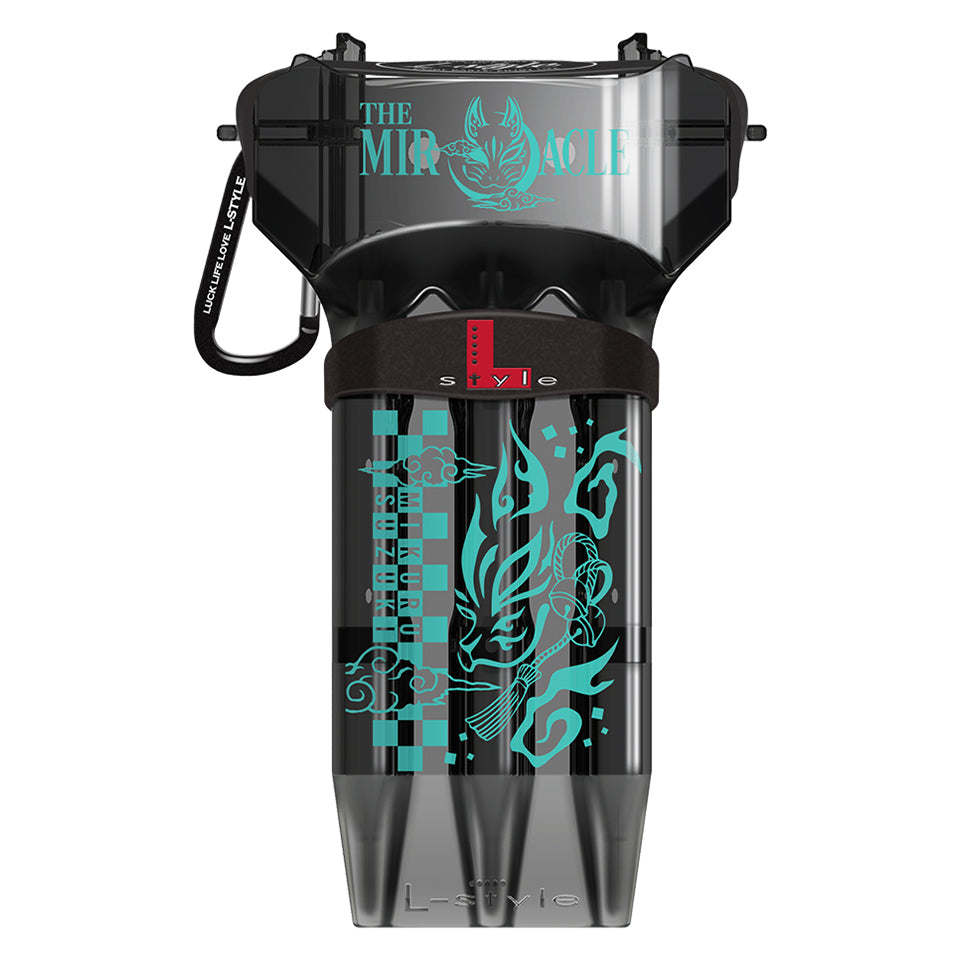 L-Style Mikuru Suzuki V6 Krystal One Dart Case - Clear Black