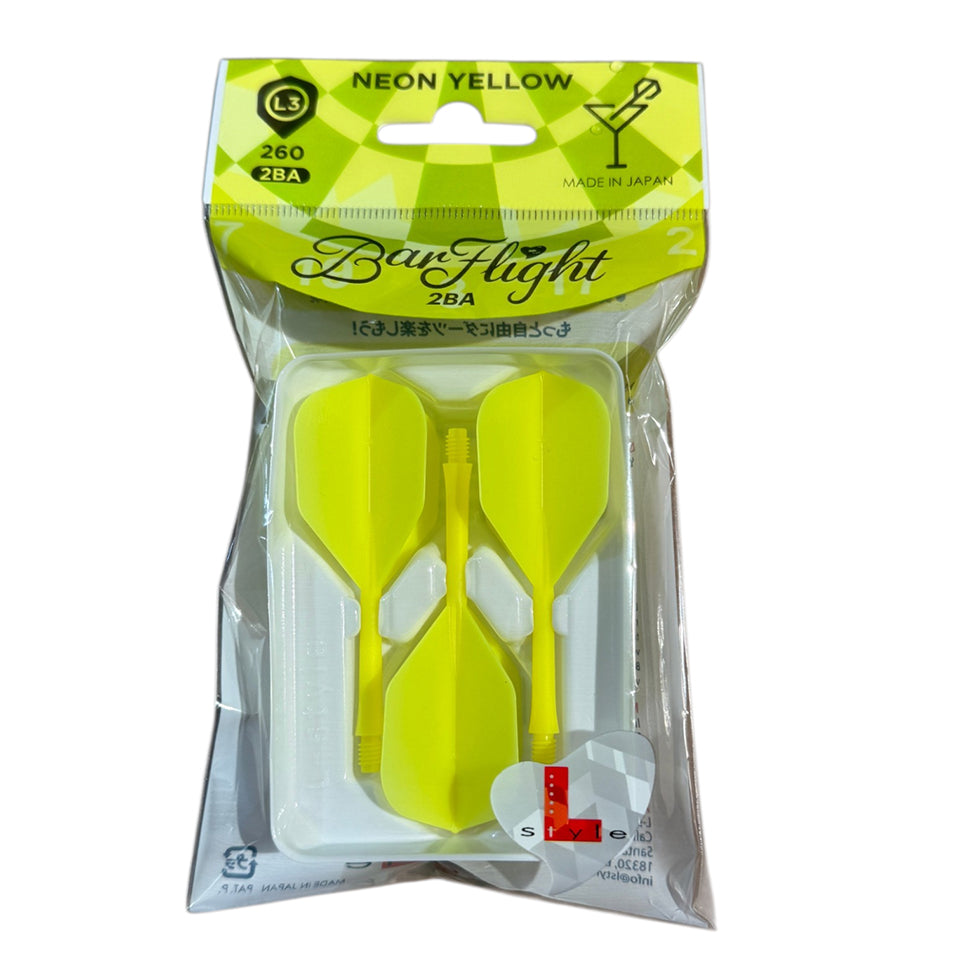 L-Style BarFlight Integrated Flight System - L3 / Shape 260 Neon Yellow