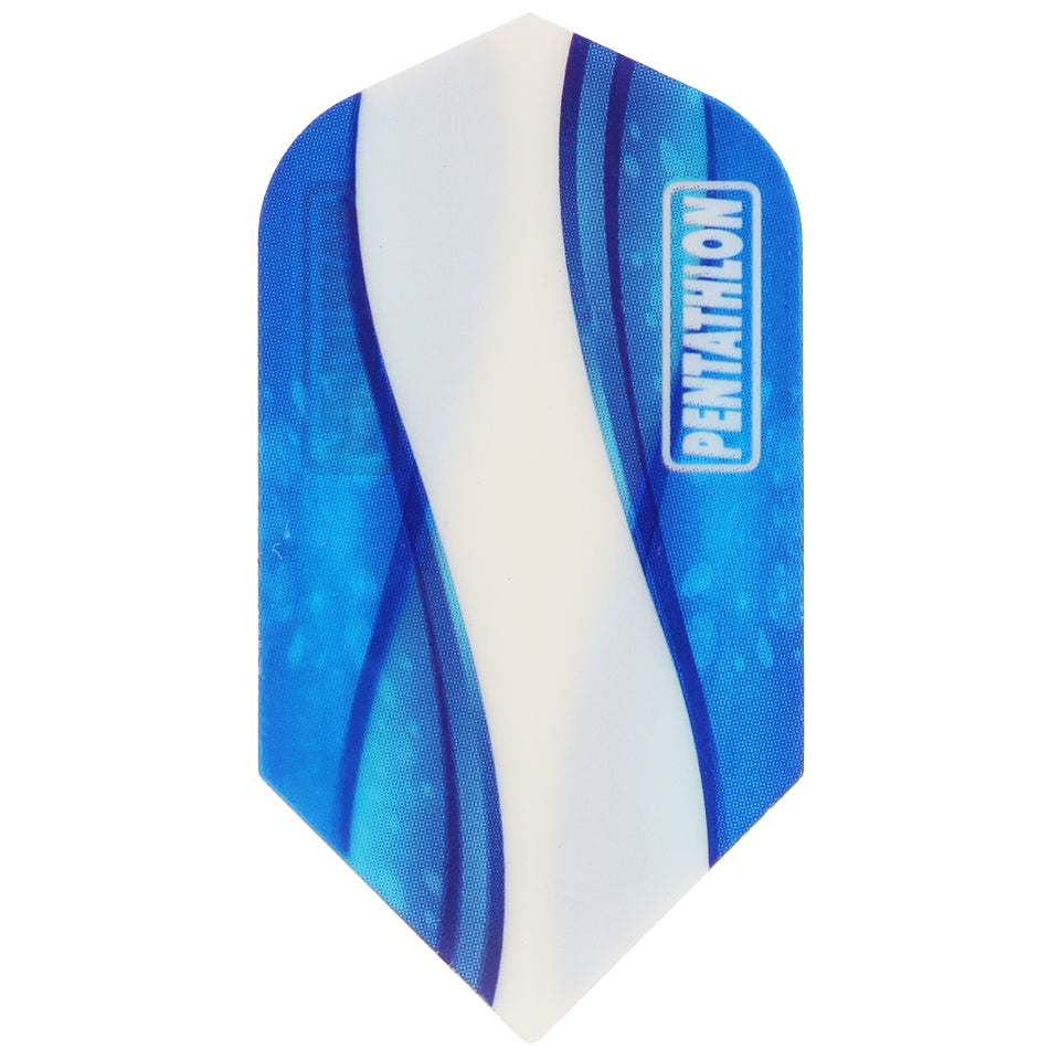 Pentathlon Vizion Spiro Dart Flights - Slim Blue