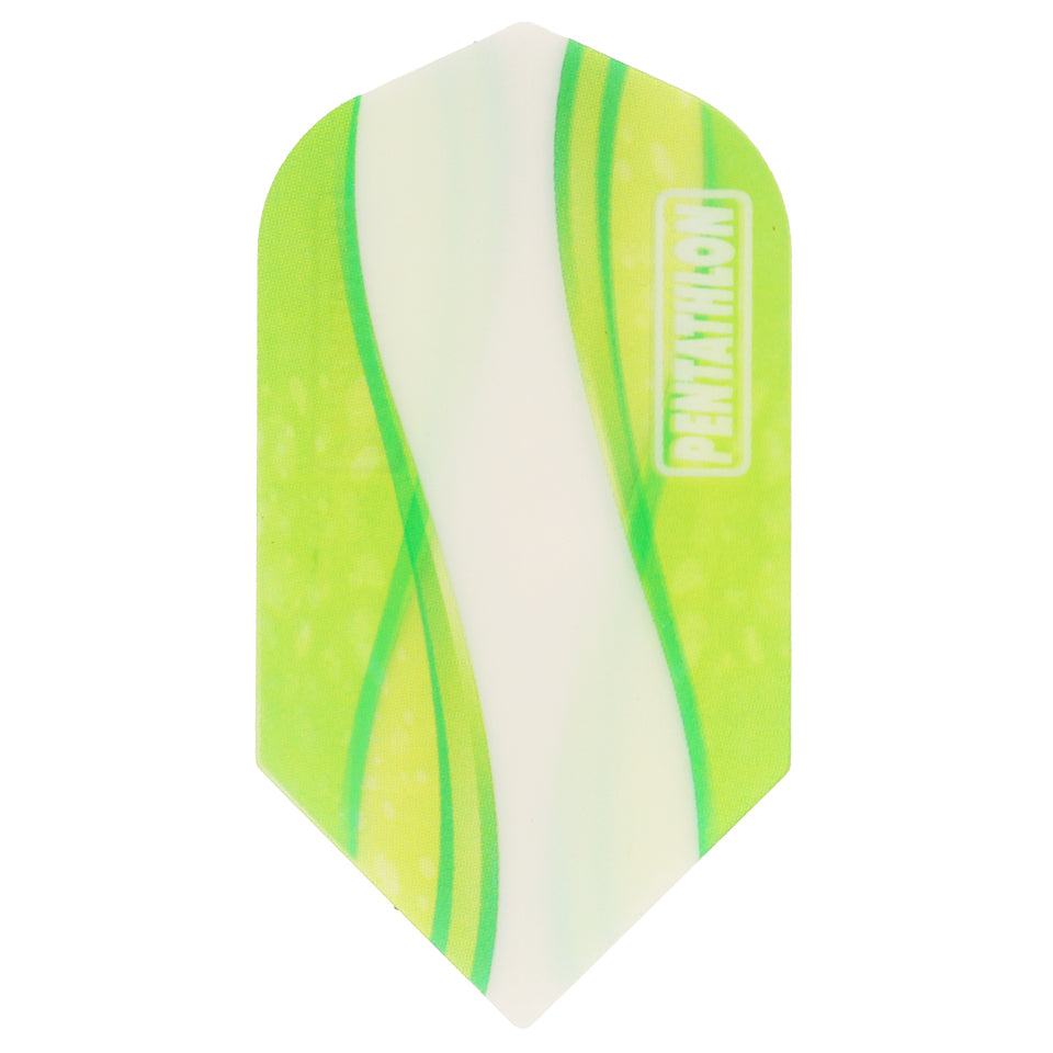 Pentathlon Vizion Spiro Dart Flights - Slim Green