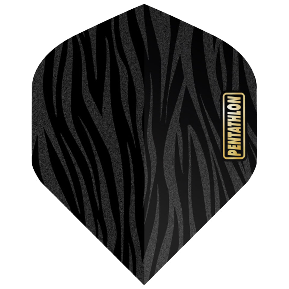 Pentathlon RT Dart Flights - Standard Zebra