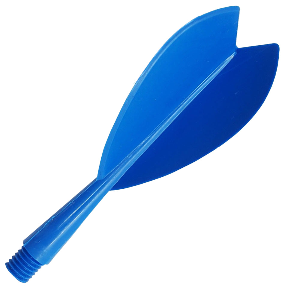 Dart Pros 1/4" thread Bar Dart Flights - Vortex Blue