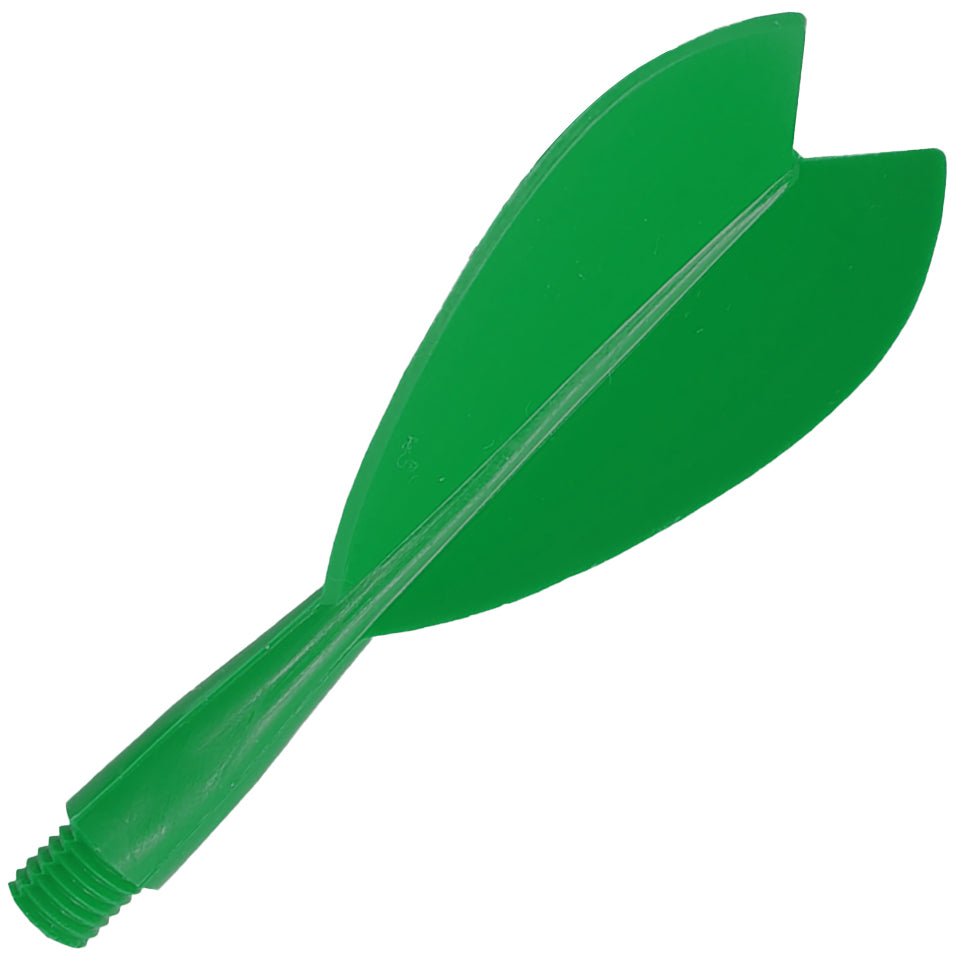 Dart Pros 1/4" thread Bar Dart Flights - Vortex Green