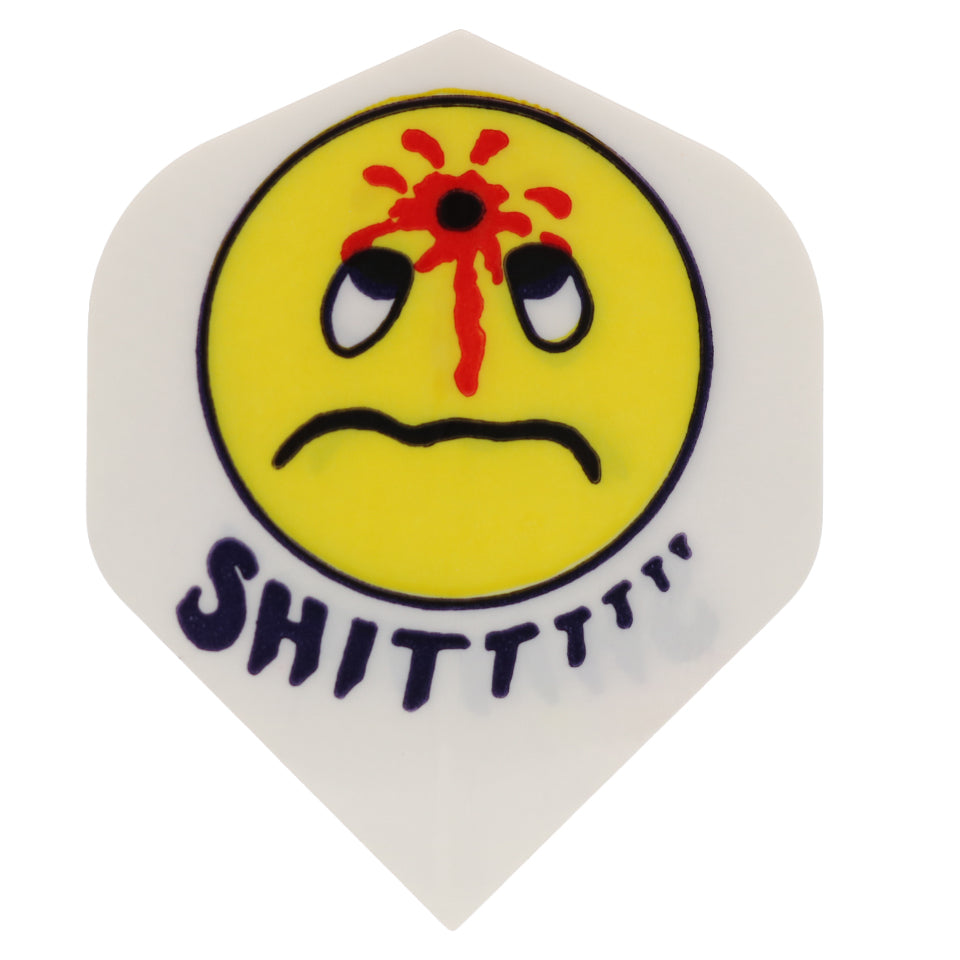 Poly 75 Micron Dart Flights - Standard Shit