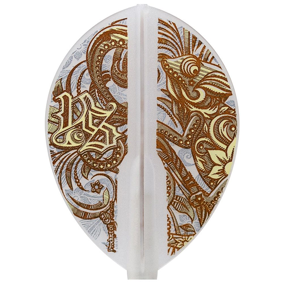 Fit Flight Yutaro Sato 3 Signature Dart Flights - Pear