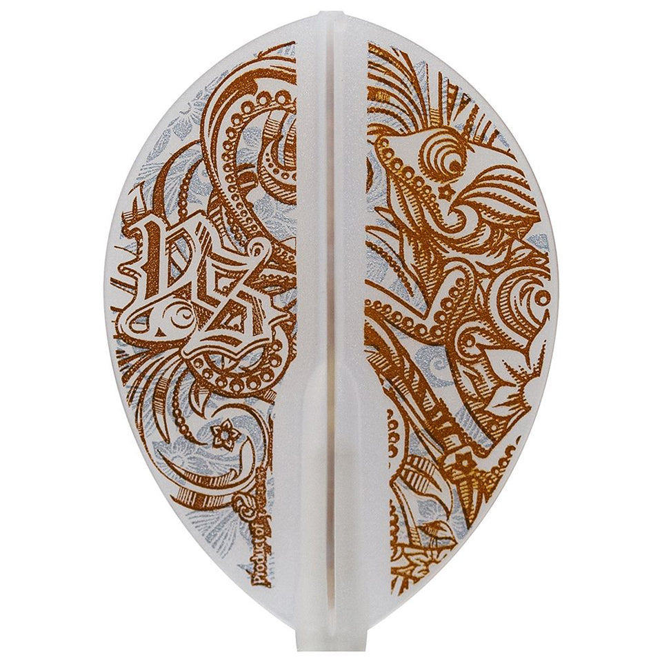Fit Flight Yutaro Sato 3 Signature Dart Flights - Pear
