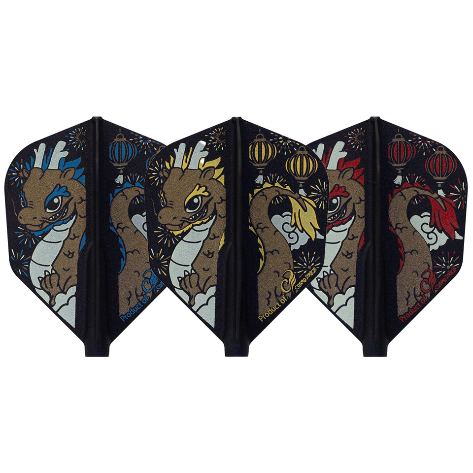 Fit Flight Pupo Teng Lieh 4 Signature Dart Flights - Shape