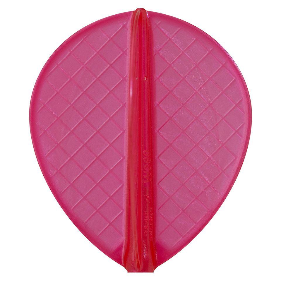 Fit Flight Pro Dart Flights - D-5 M Red