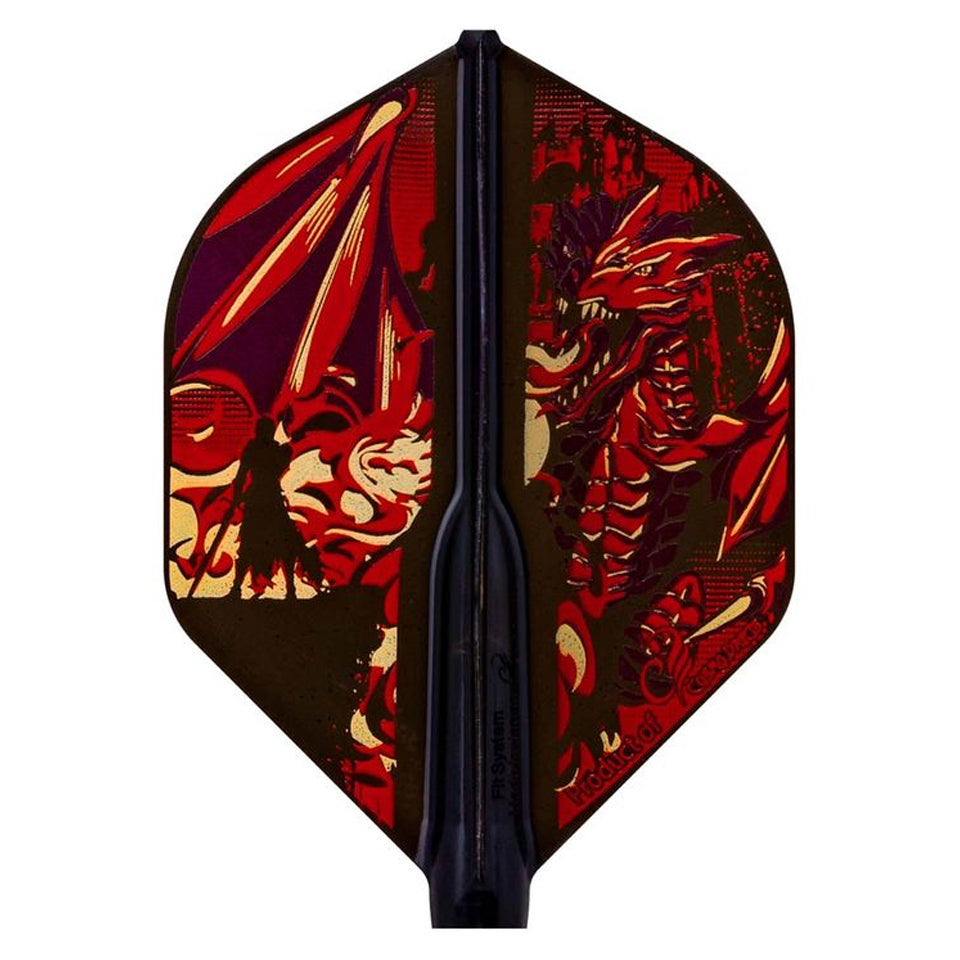 Fit Flight Air David Cameron 4 Signature Dart Flights - Rocket